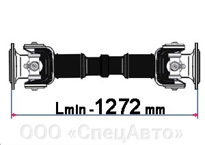 Вал карданный БЕЛАЗ 7523-2201010-12 от компании ООО «СпецАвто» - фото 1