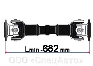 Вал карданный БЕЛАЗ 75491-2119010 от компании ООО «СпецАвто» - фото 1