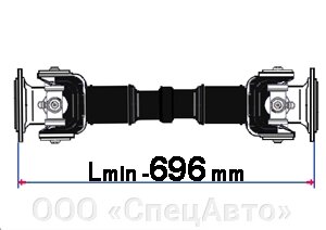 Вал карданный БЕЛАЗ 7555-2202010 от компании ООО «СпецАвто» - фото 1