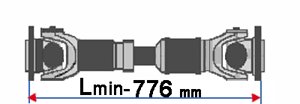 Вал карданный МАЗ 6422-2205010-02